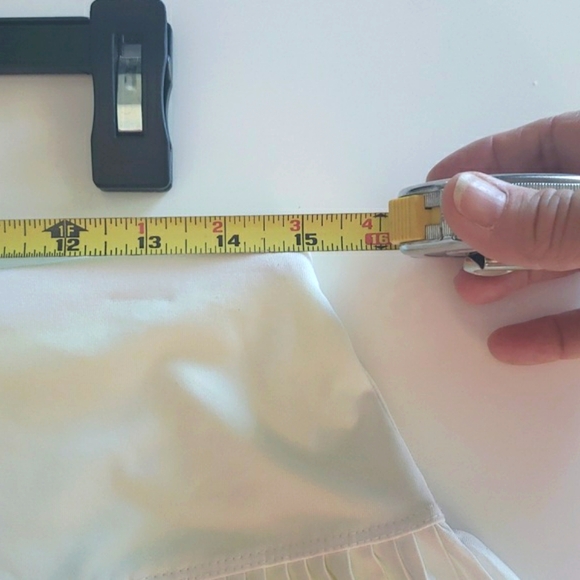 Lucky in Love L skort kwiss series White please with neon green shorts - Picture 6 of 6